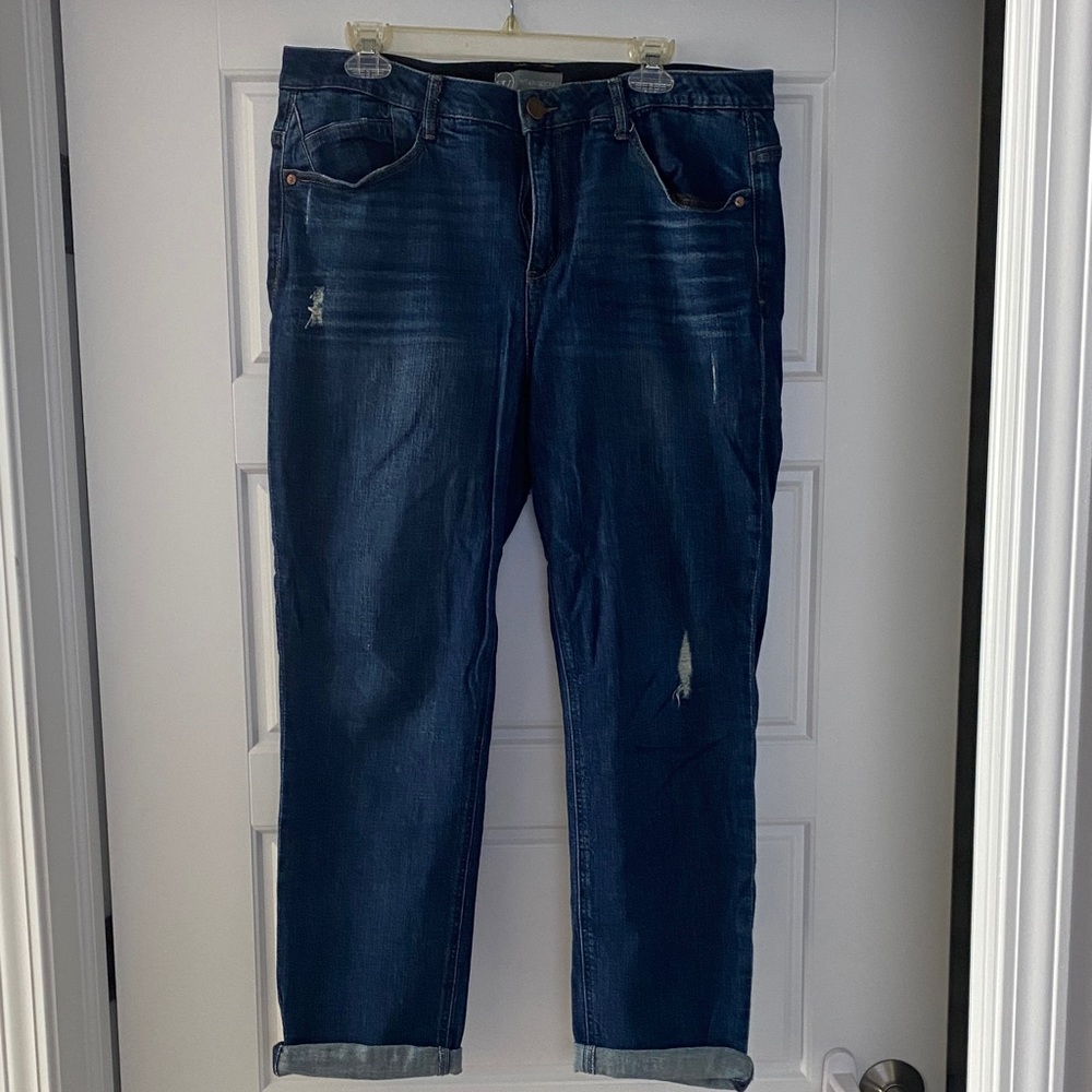 Wit & Wisdom Dark Blue Denim Jeans